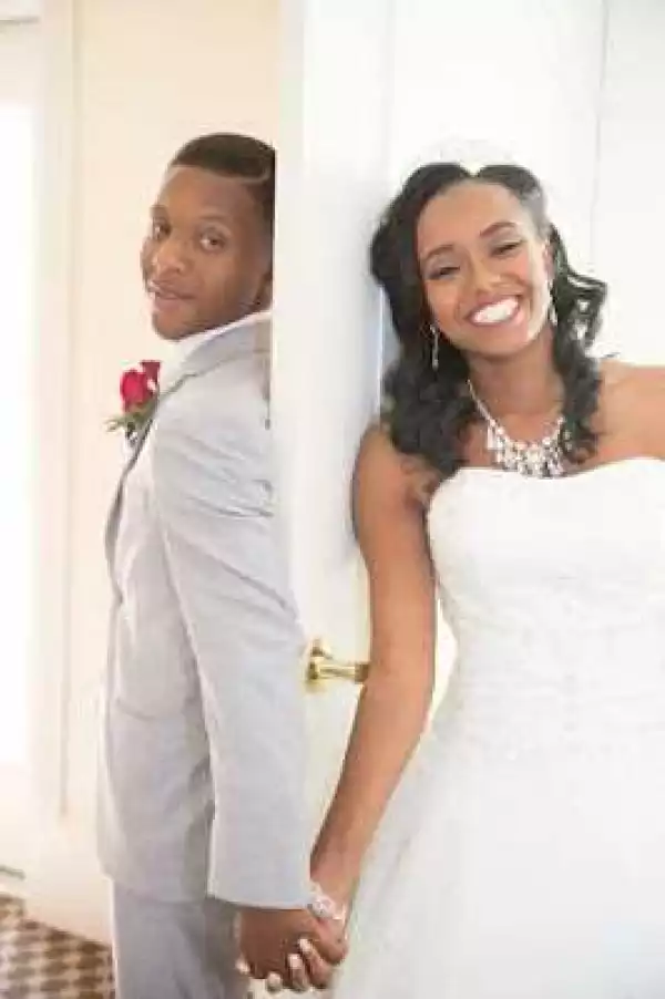 Childhood Love: Check out photos of this young couple who recently tied the knot (Photos)